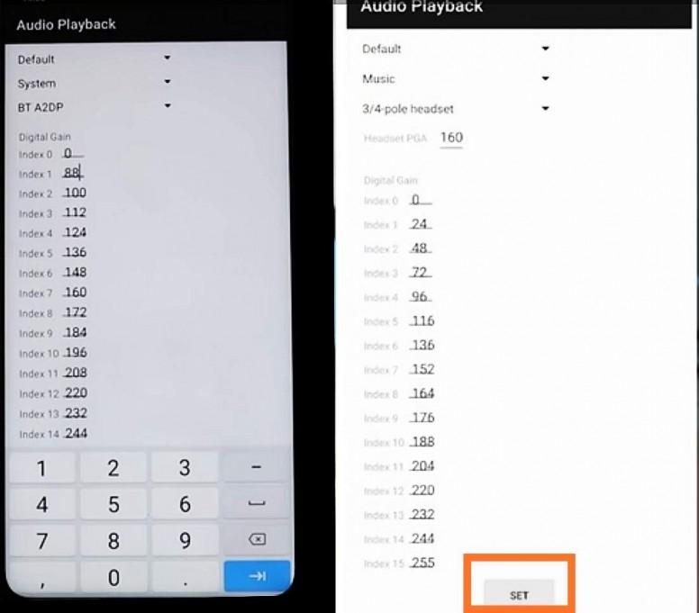 Изменение громкости в инженерном меню на Xiaomi с процессором MTK