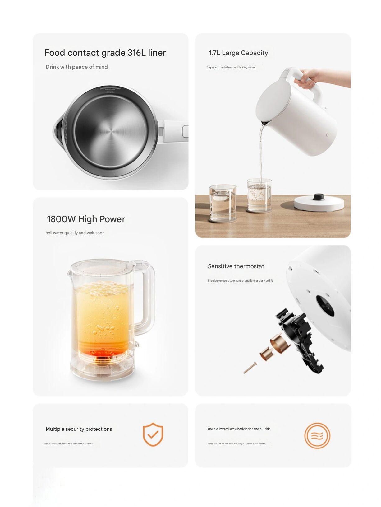 Умный чайник Mijia Electric Kettle 3