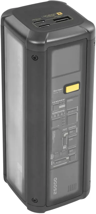 Корпус Xiaomi 212W HyperCharge Power Bank 25000 с полупрозрачной панелью