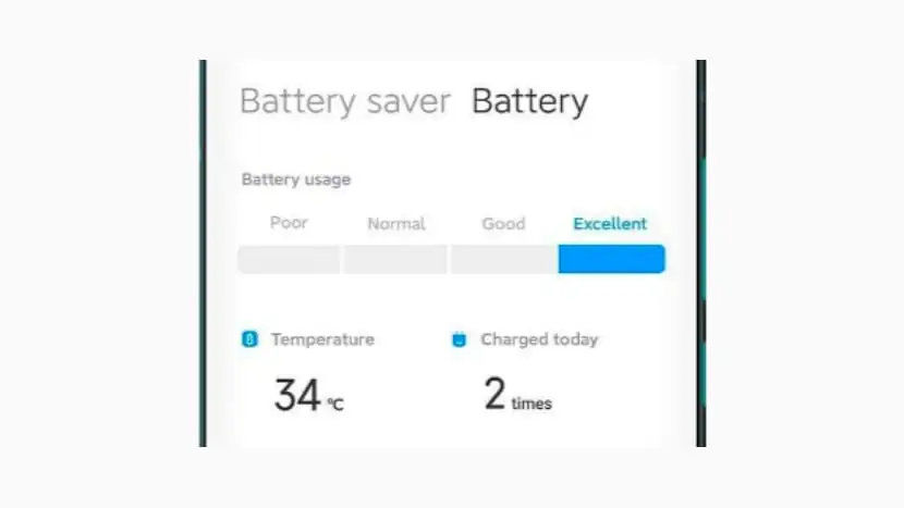 Новый статус здоровья батареи в MIUI 12.5