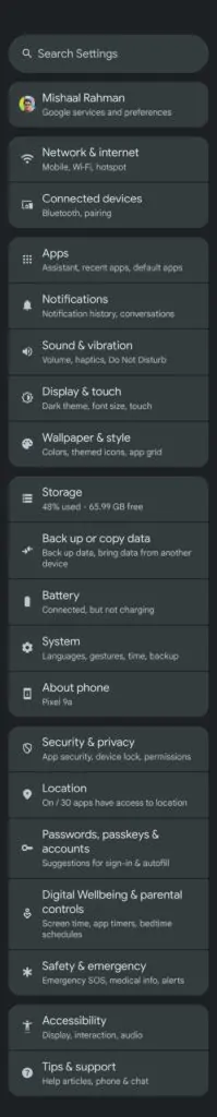 Android 15 иконки