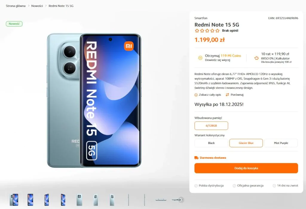 Redmi Note 15 5G