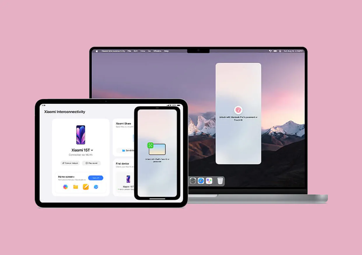 Разблокировка через Touch ID и Face ID