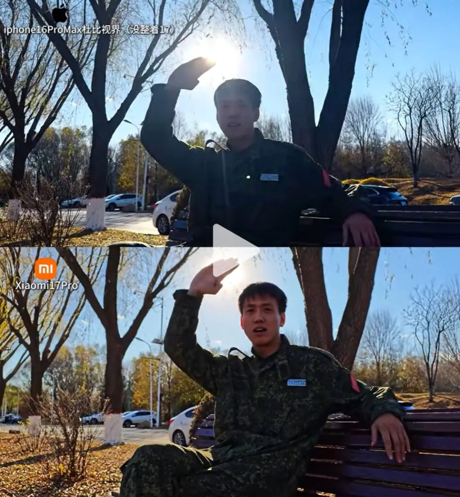 Xiaomi 17 Ultra обошел Apple в съемке видео